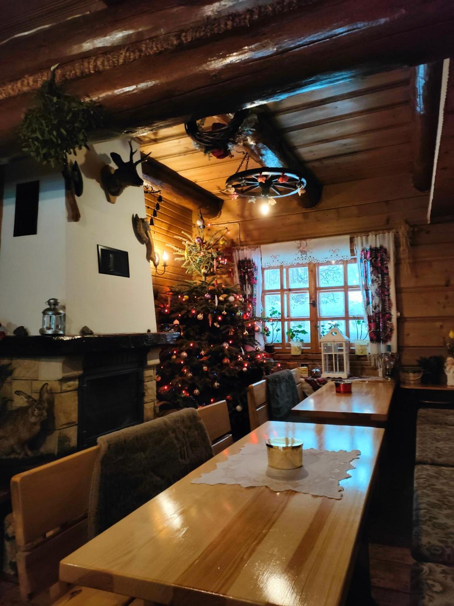 Goralska Czarcia Chata Pod Jalowcem Stryszawa Exterior foto